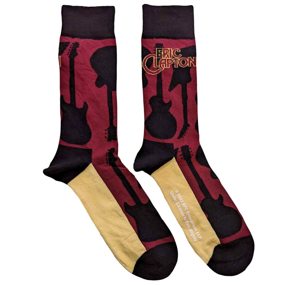 Eric Clapton - Guitars Sokken - EU 40-45 - Rood